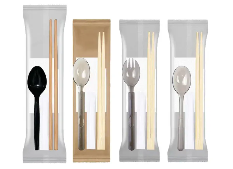 Cutlery Four Piece Packaging Machine Cutlery Four Piece Packaging Machine